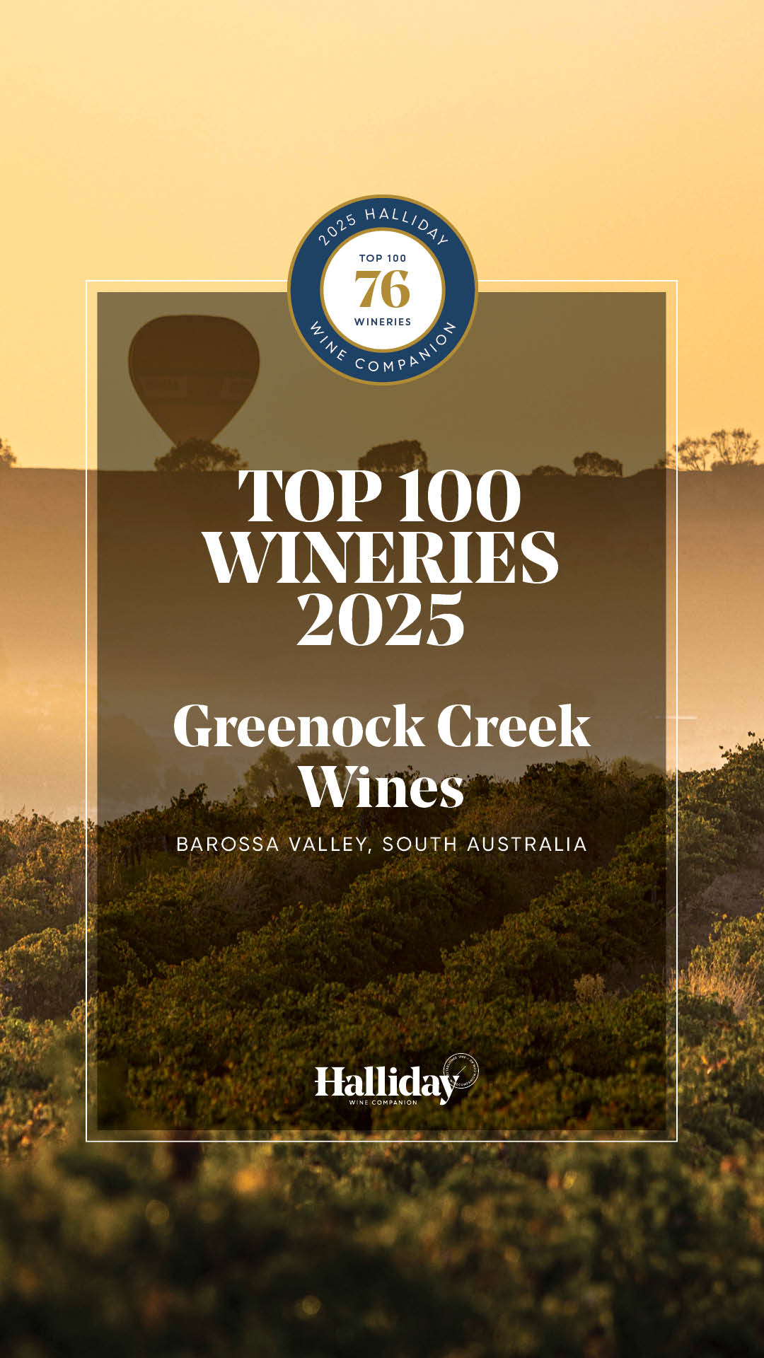 2020 Fifteen Claims Shiraz – Greenock Creek Wines