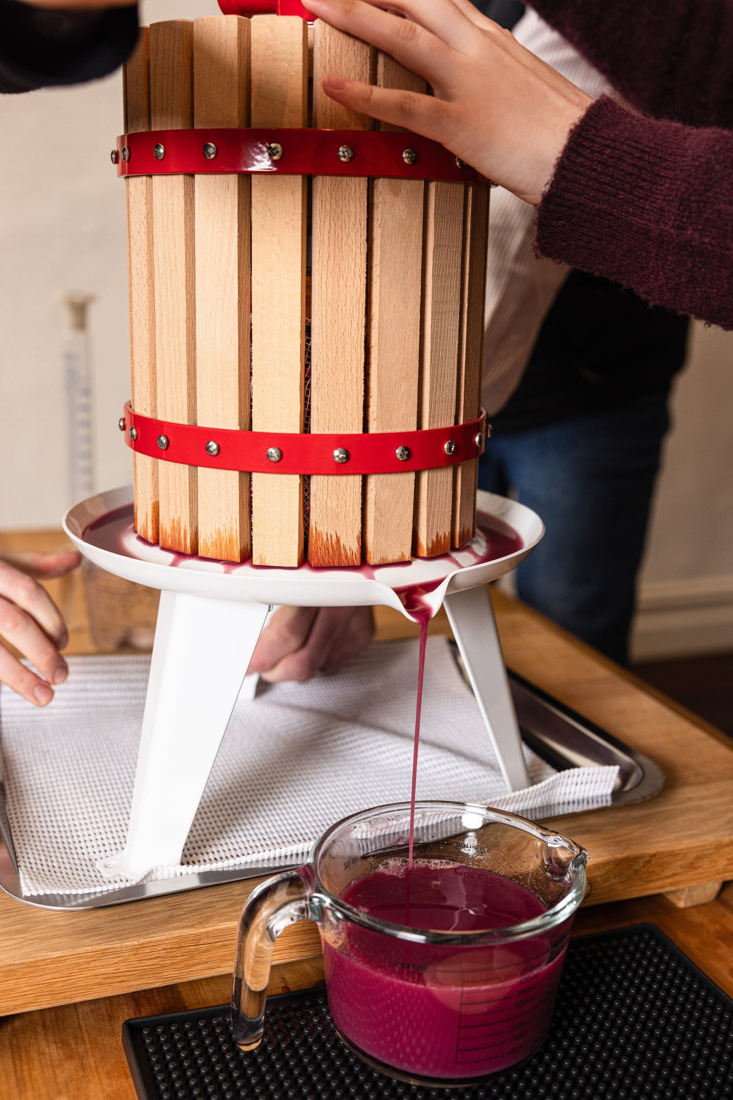 Basket Press & Blend Experience